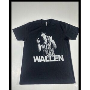 Morgan Wallen Graphic T-Shirt Mens Medium Black Country Music Concert Tour Tee